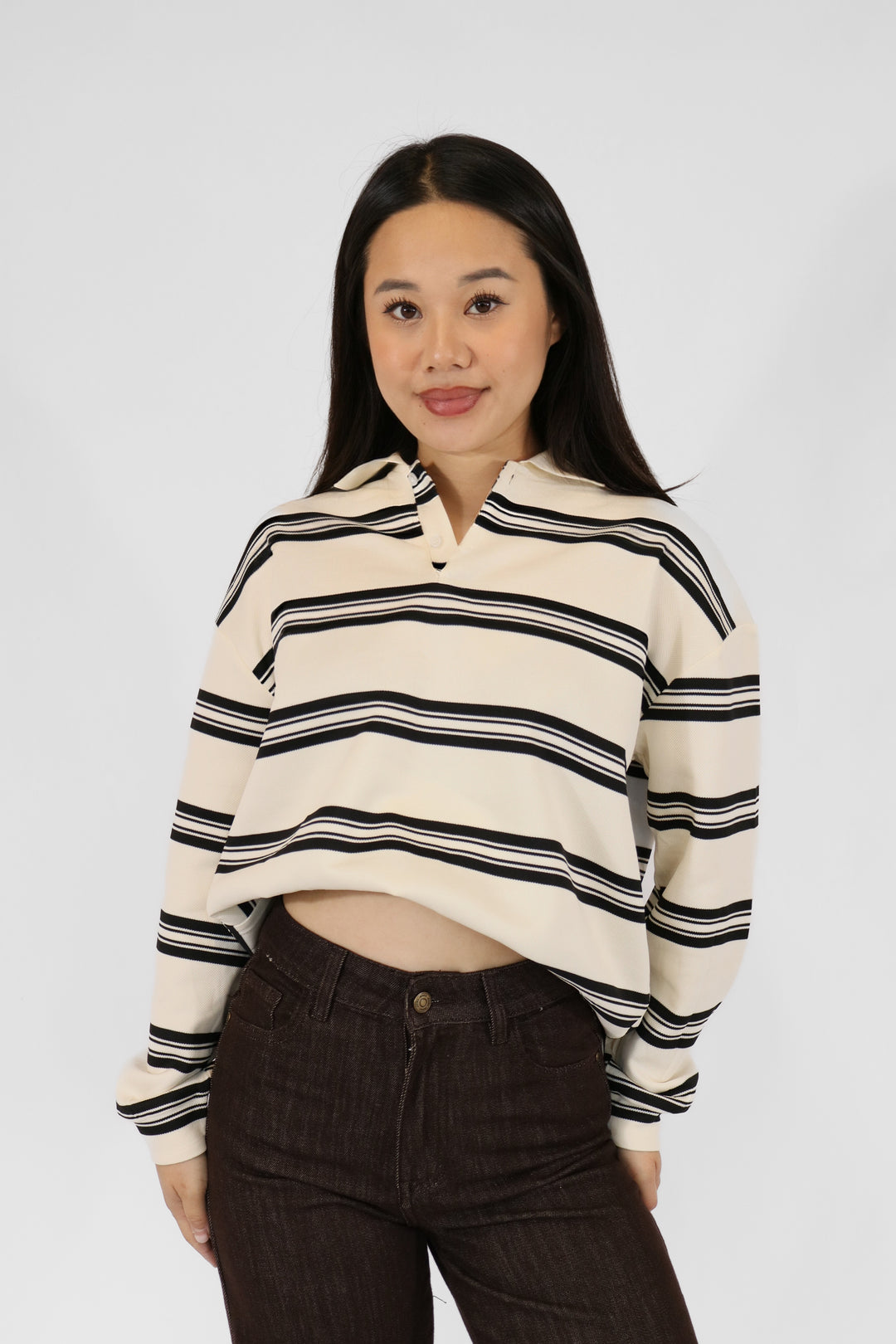 Dewi Oversized Striped Shirt