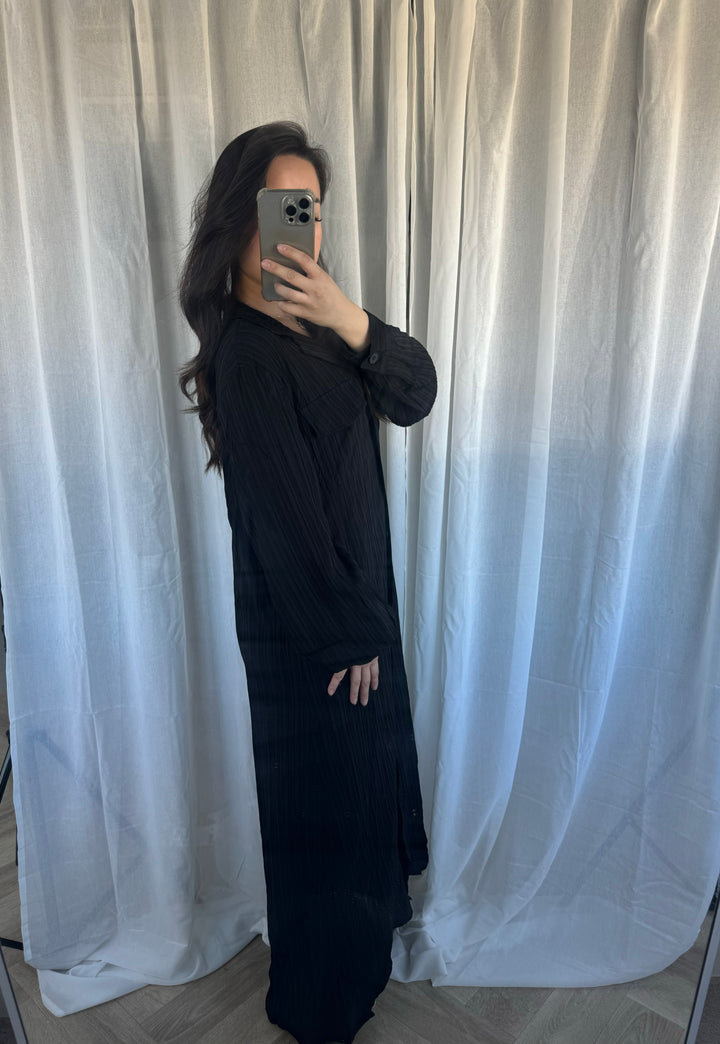 Button Abaya