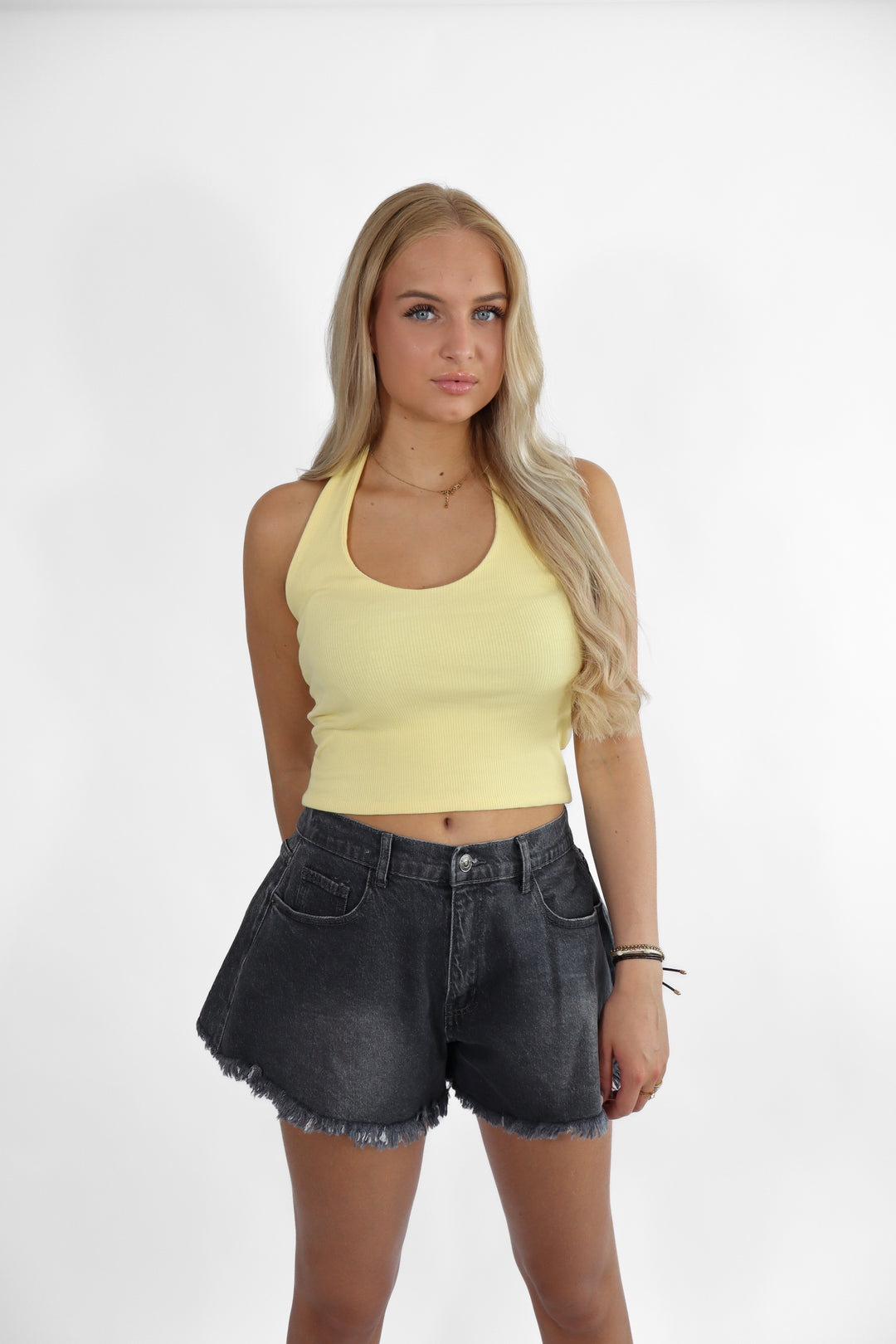 Midnight Fringe Shorts - Stretch