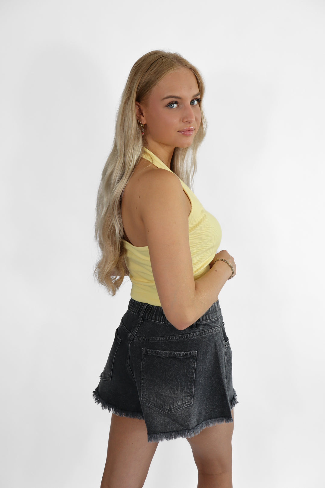 Midnight Fringe Shorts - Stretch