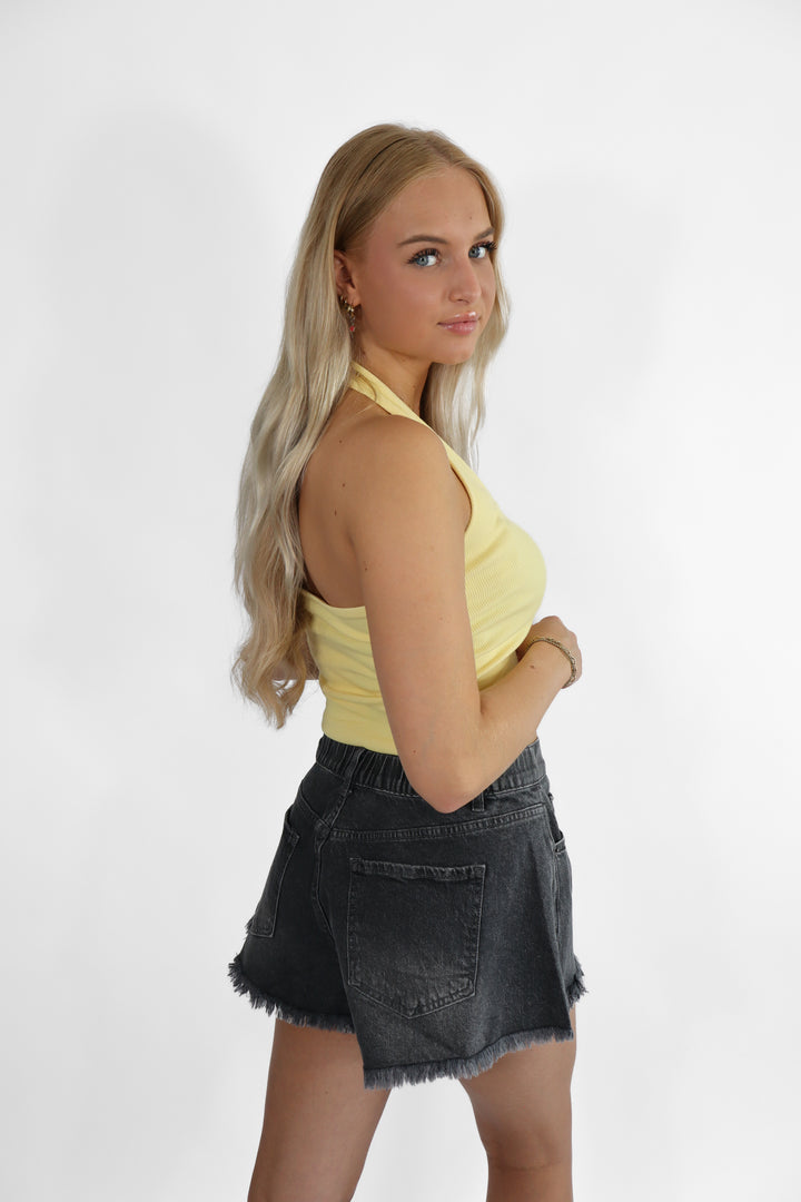 Midnight Fringe Shorts - Stretch