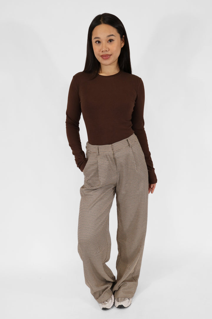 Checkered Trouser - Non Stretch