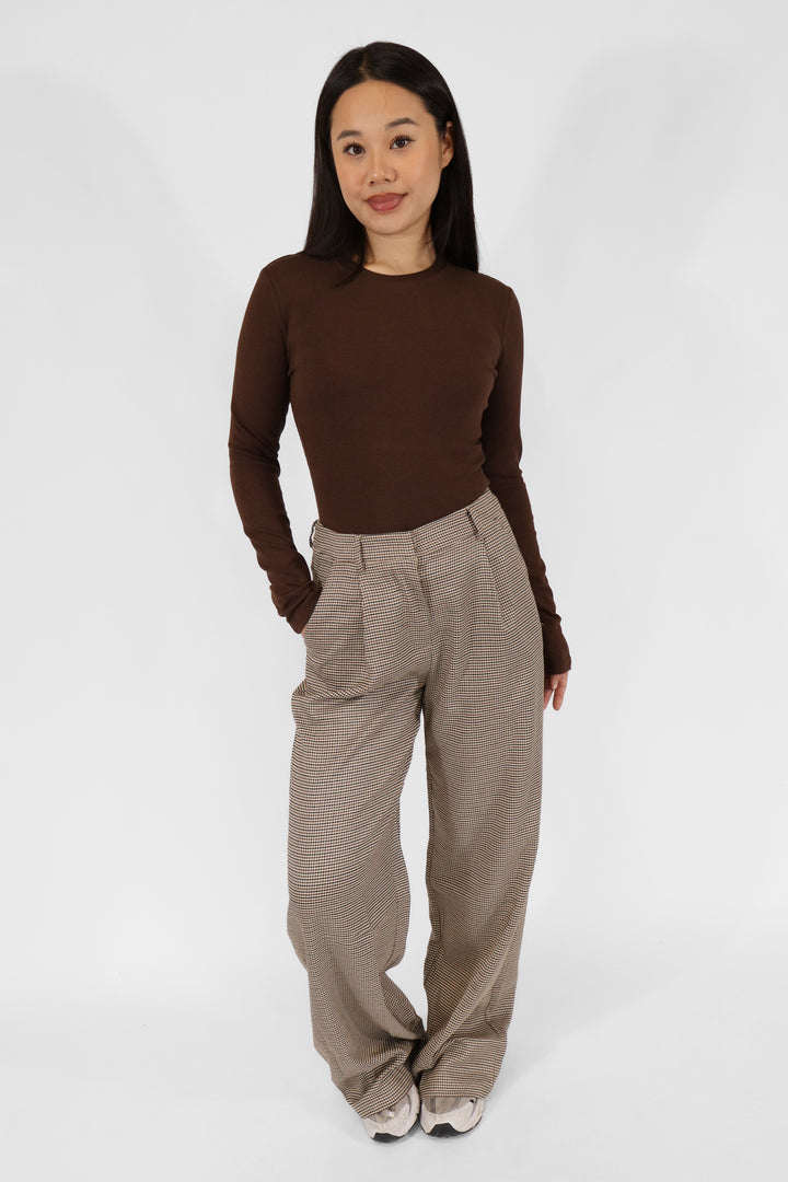 Checkered Trouser - Non Stretch