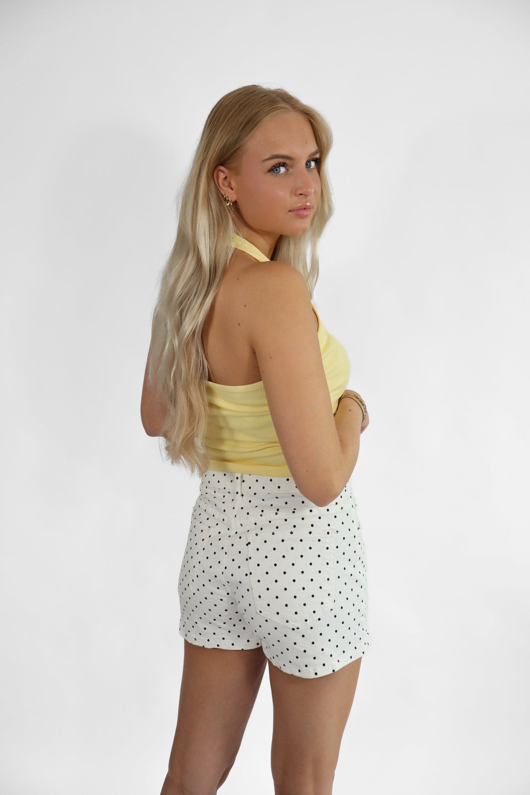 Polka Dot Shorts - Stretch