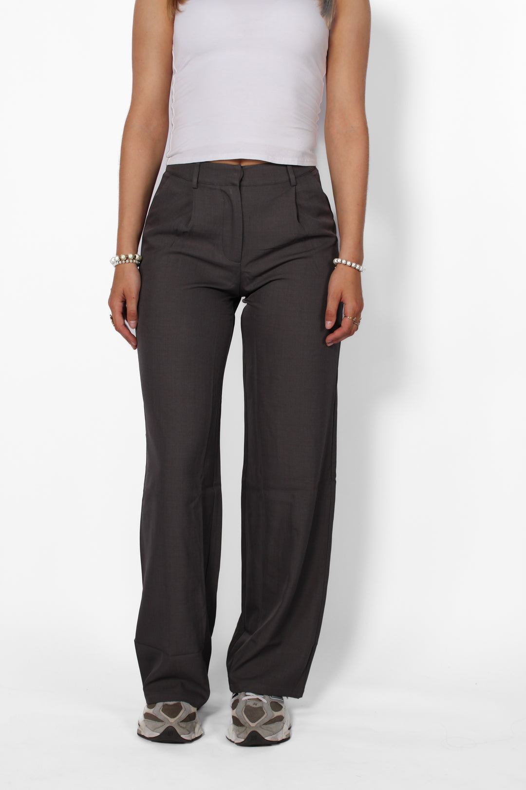 TALL Midwaist Wide Leg Pantalon