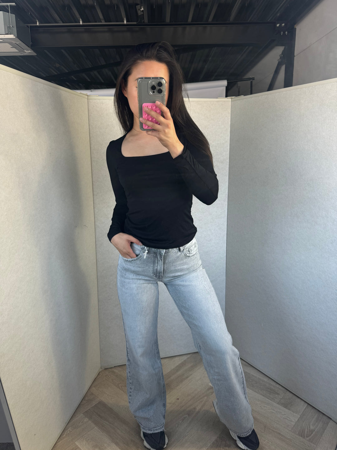 Rosa 3552 Midwaist Wide Leg Jeans