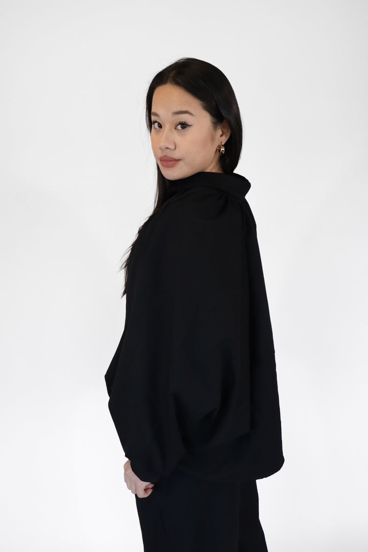 Tess Comfy Two Piece Set - Black