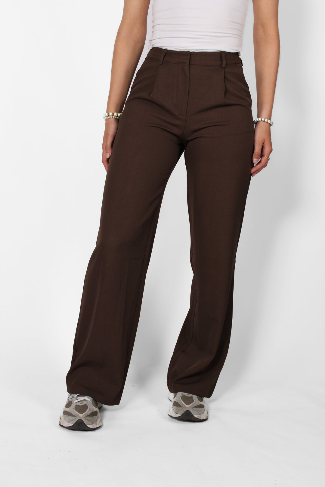 ''TALL'' Midwaist Wide Leg Pantalon