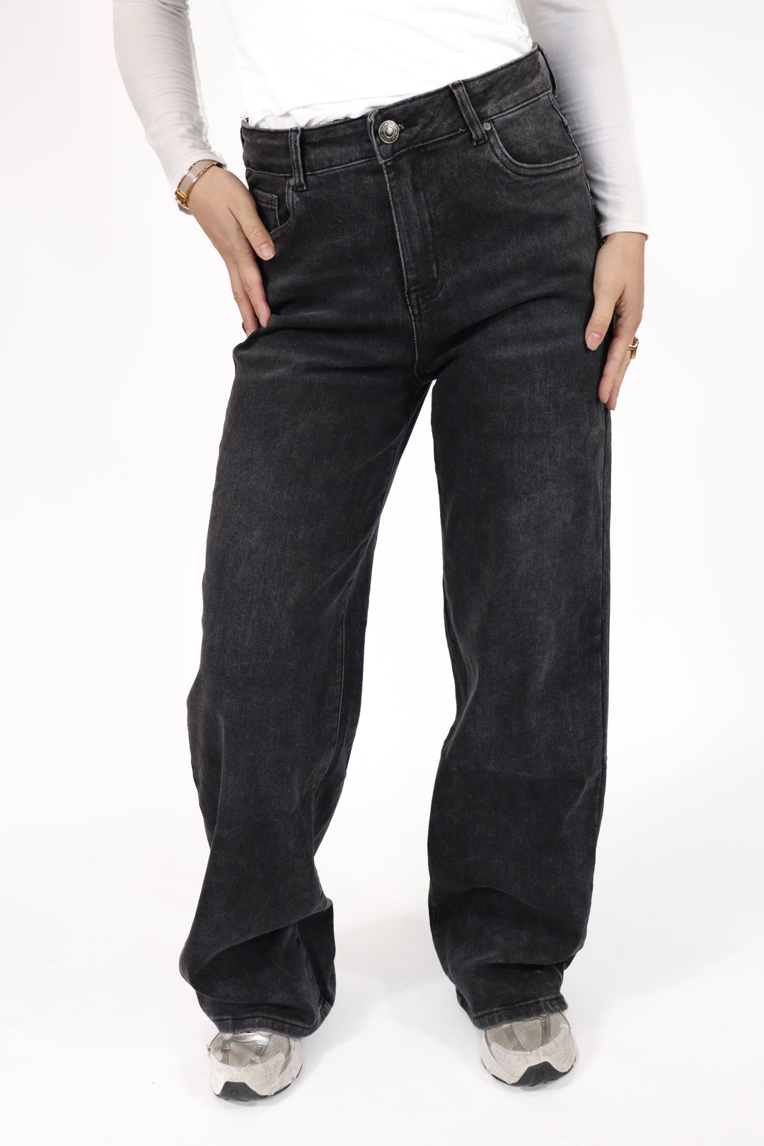 Plus Size Everyday Wide Leg Jeans - Stretch