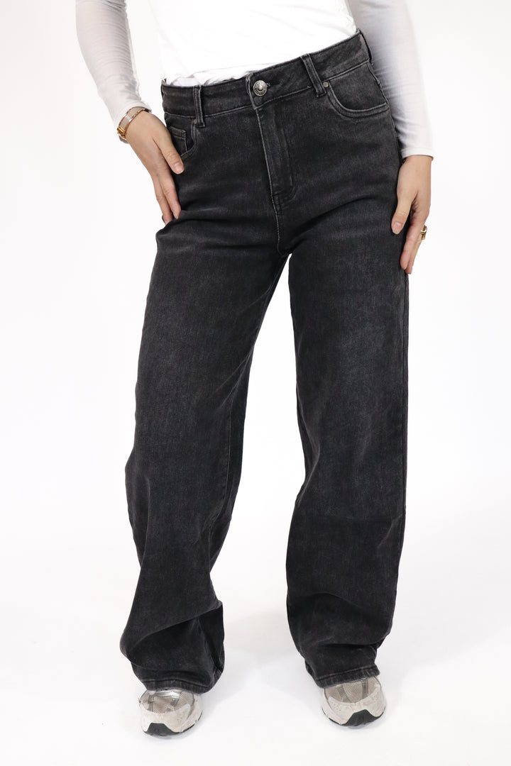 Plus Size Everyday Wide Leg Jeans - Stretch