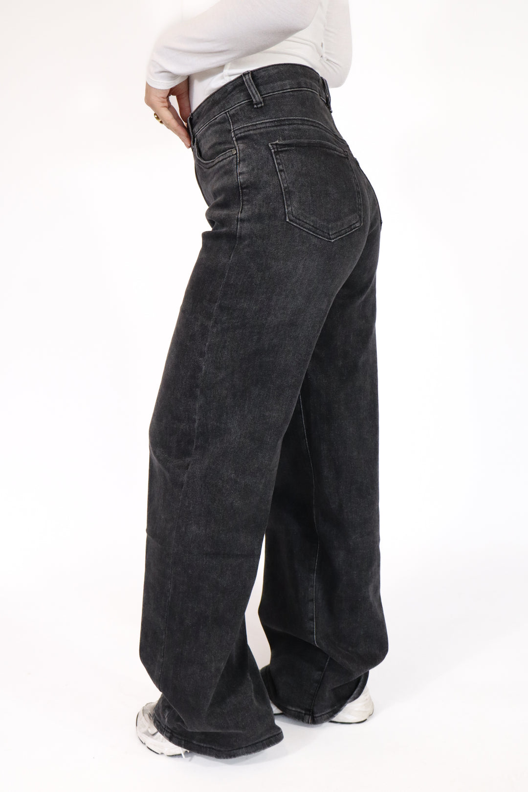 Plus Size Everyday Wide Leg Jeans - Stretch