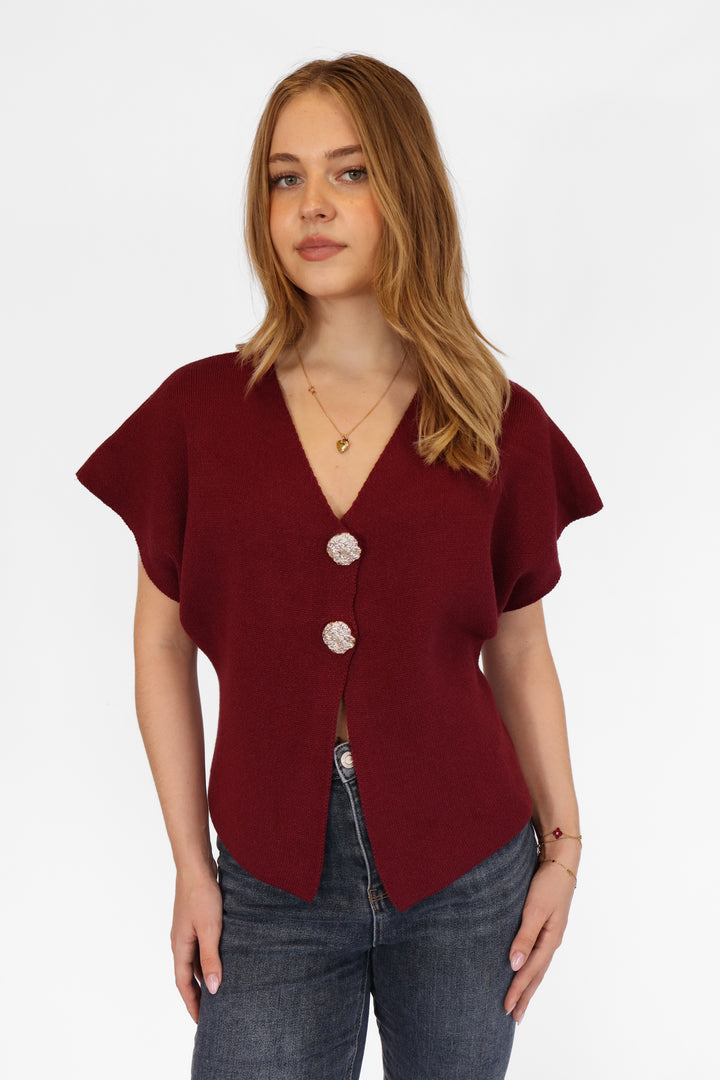 Ruby Button Top