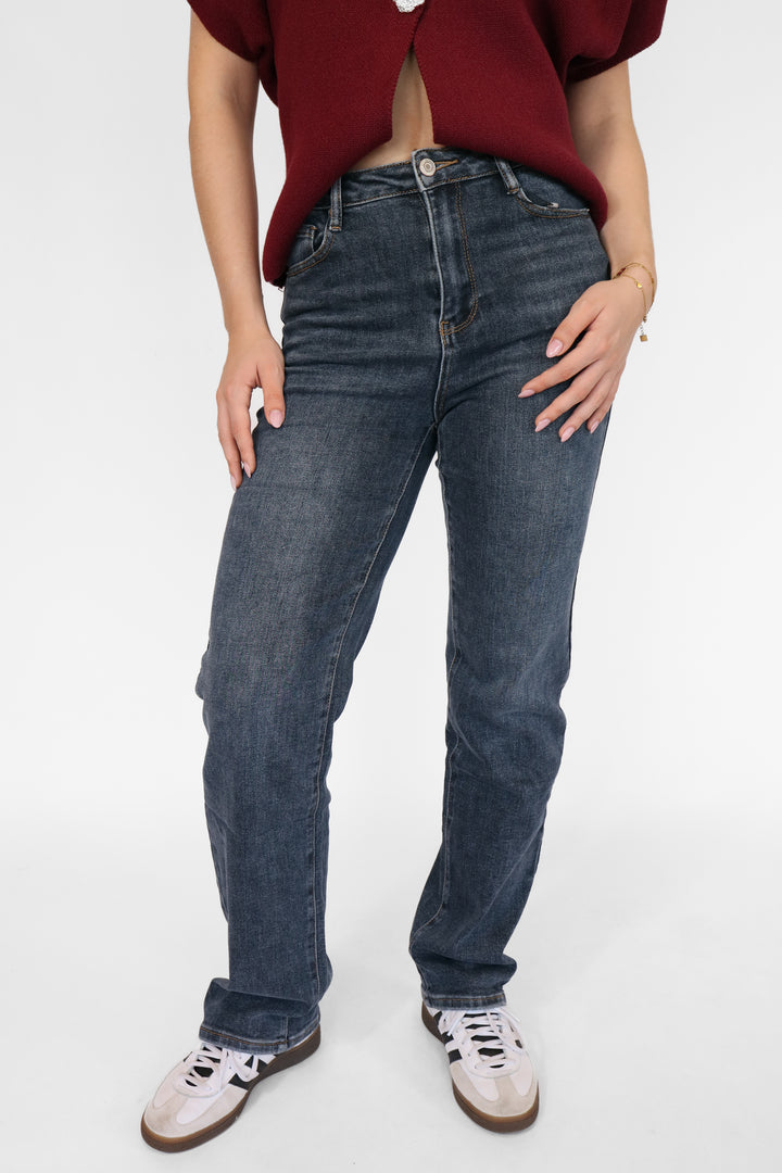 Daily Straight Leg Comfort Jeans - Stretch