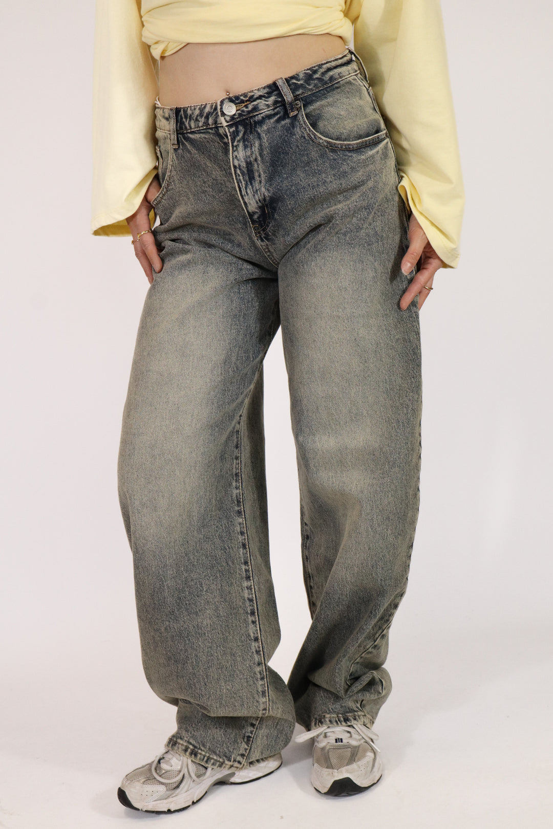 Rio Wide Leg Jeans - Stretch