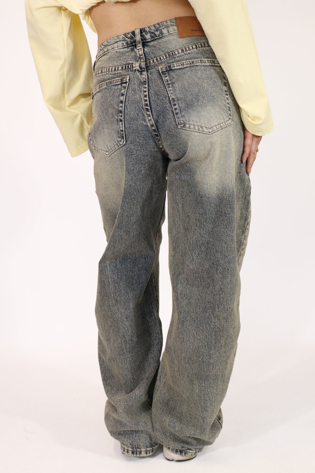 Rio Wide Leg Jeans - Stretch