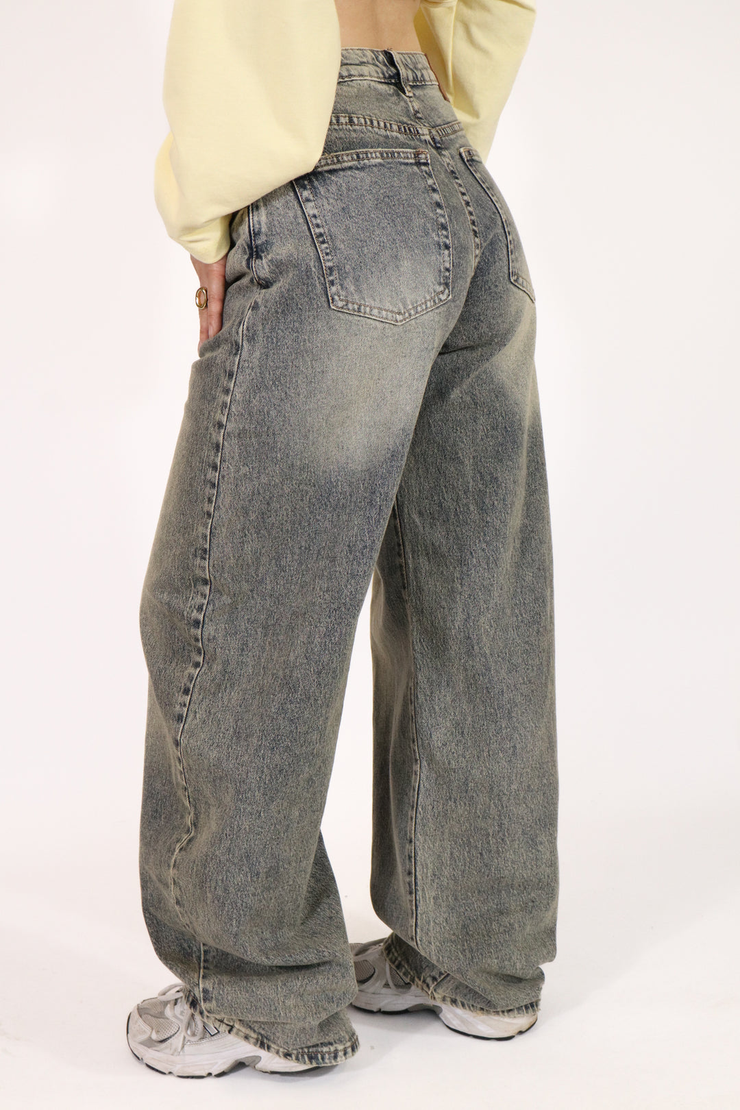 Rio Wide Leg Jeans - Stretch