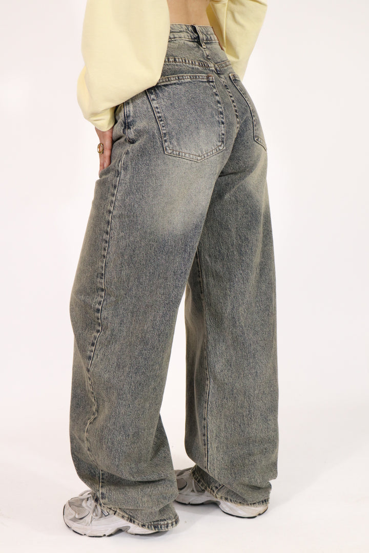 Rio Wide Leg Jeans - Stretch