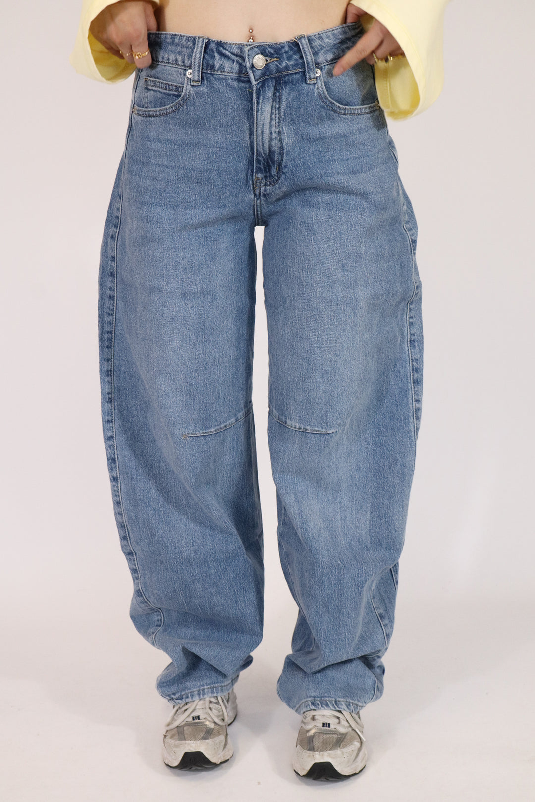 Blue Muse Balloon Jeans - Stretch