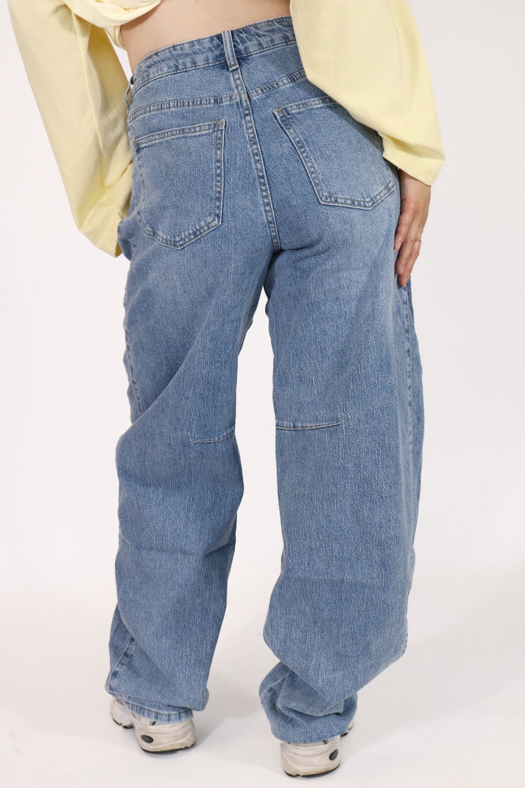 Blue Muse Balloon Jeans - Stretch