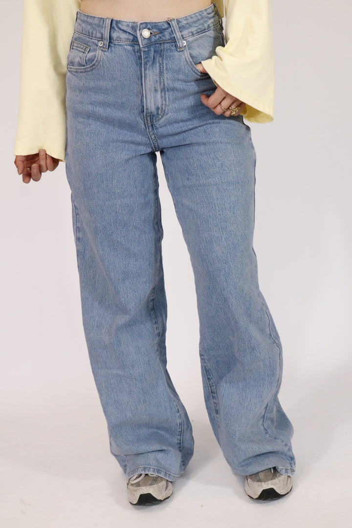 Harper Wide Leg Jeans - Stretch
