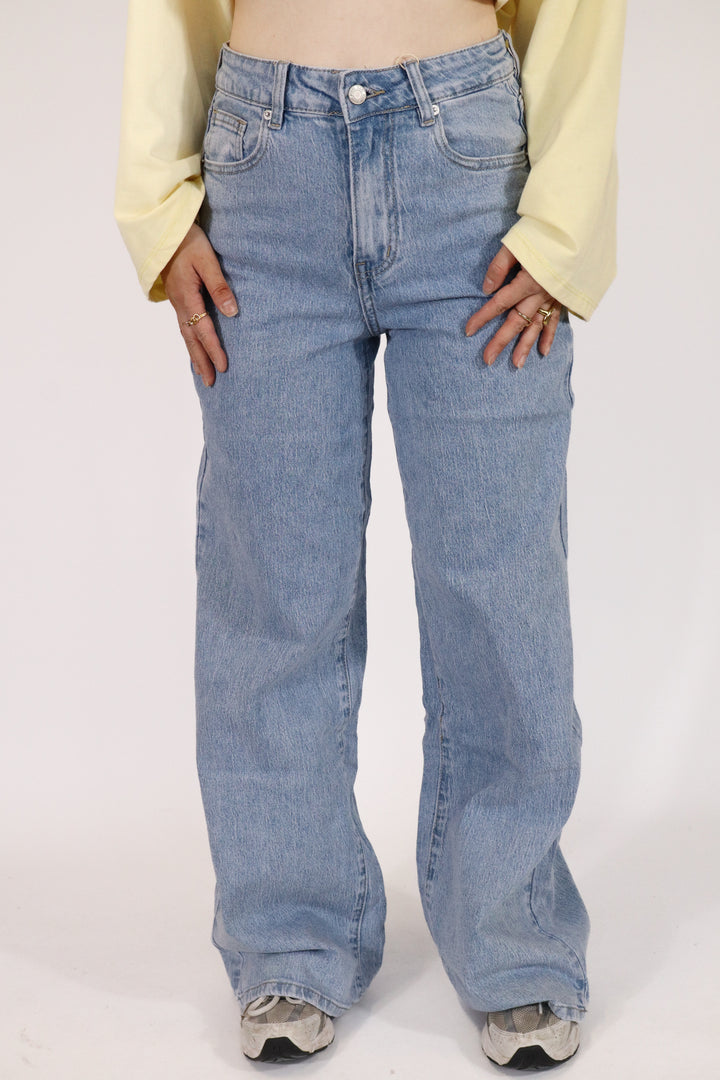 Harper Wide Leg Jeans - Stretch