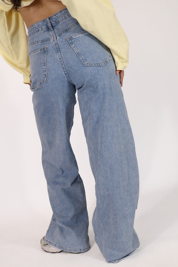 Harper Wide Leg Jeans - Stretch