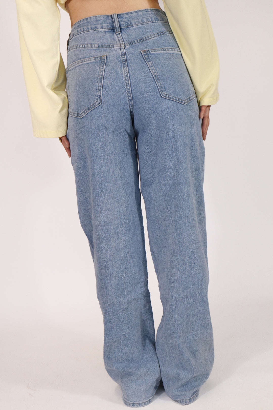 Harper Wide Leg Jeans - Stretch