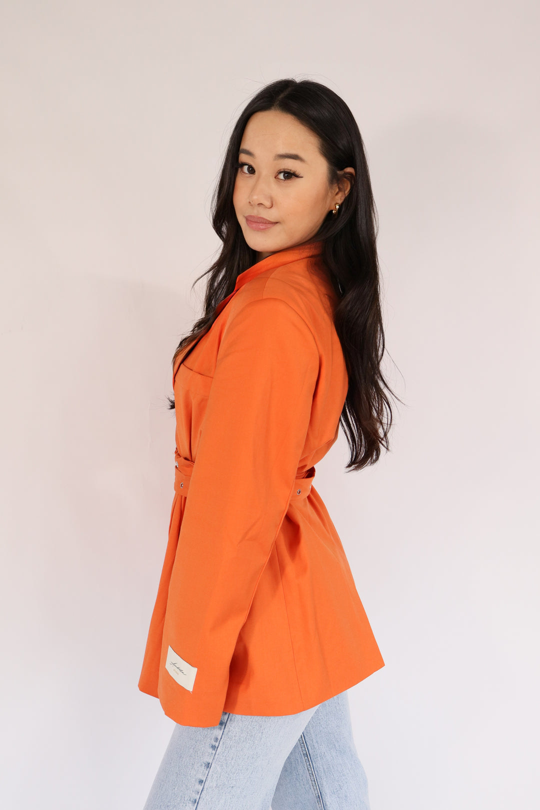 Belted Blazer