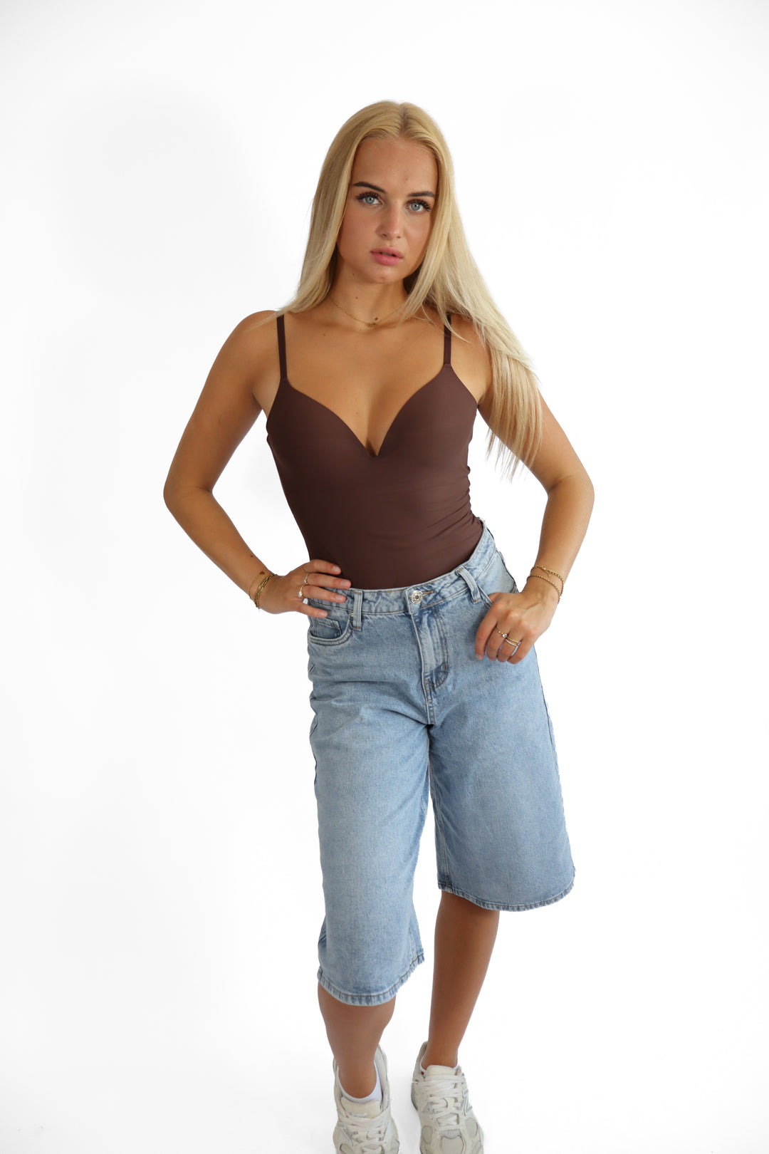 Plus Size Bermuda Shorts - Light tretch