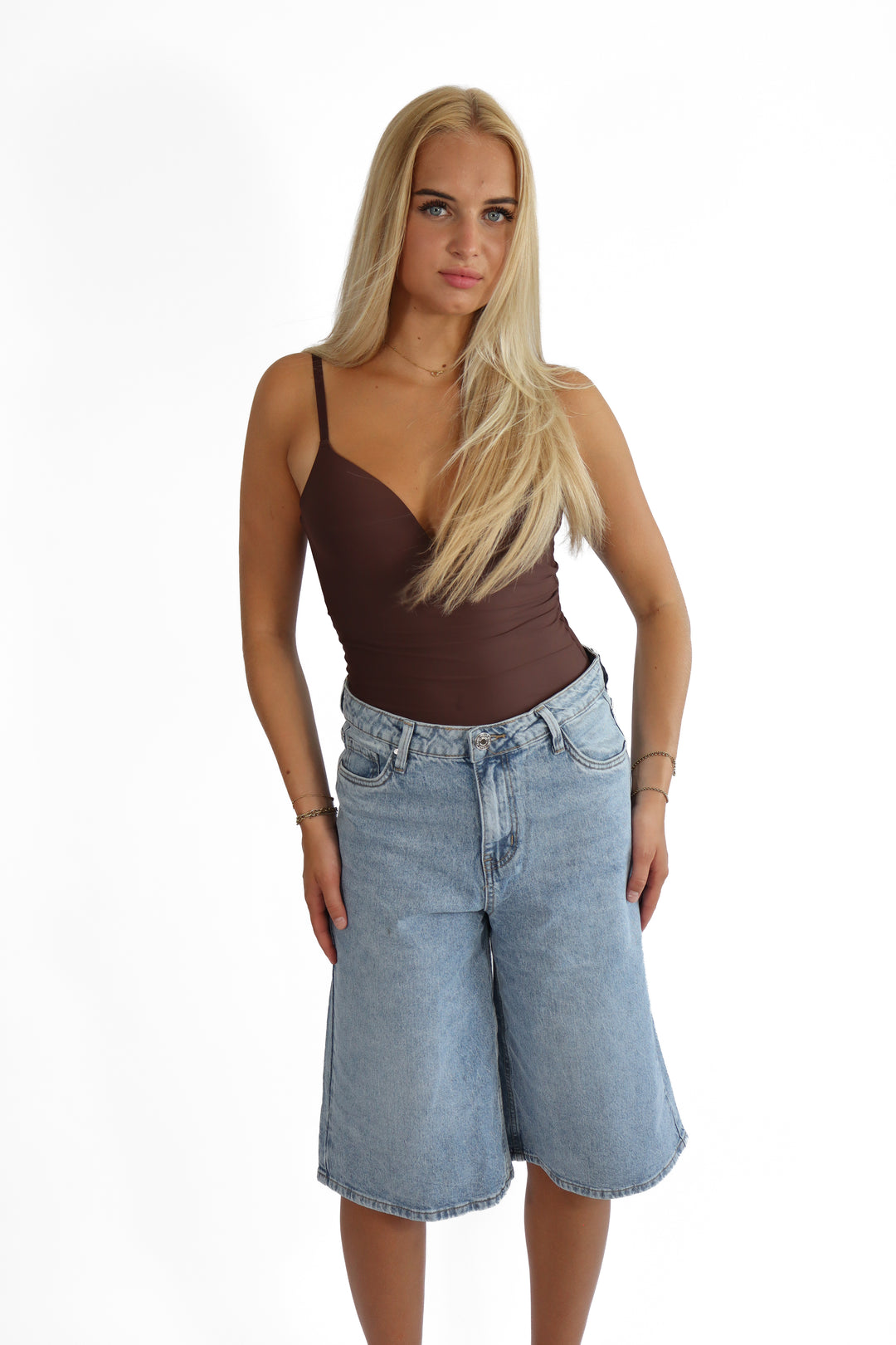 Plus Size Bermuda Shorts - Light tretch