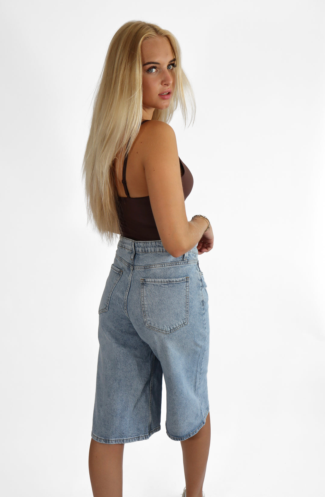 Plus Size Bermuda Shorts - Light tretch