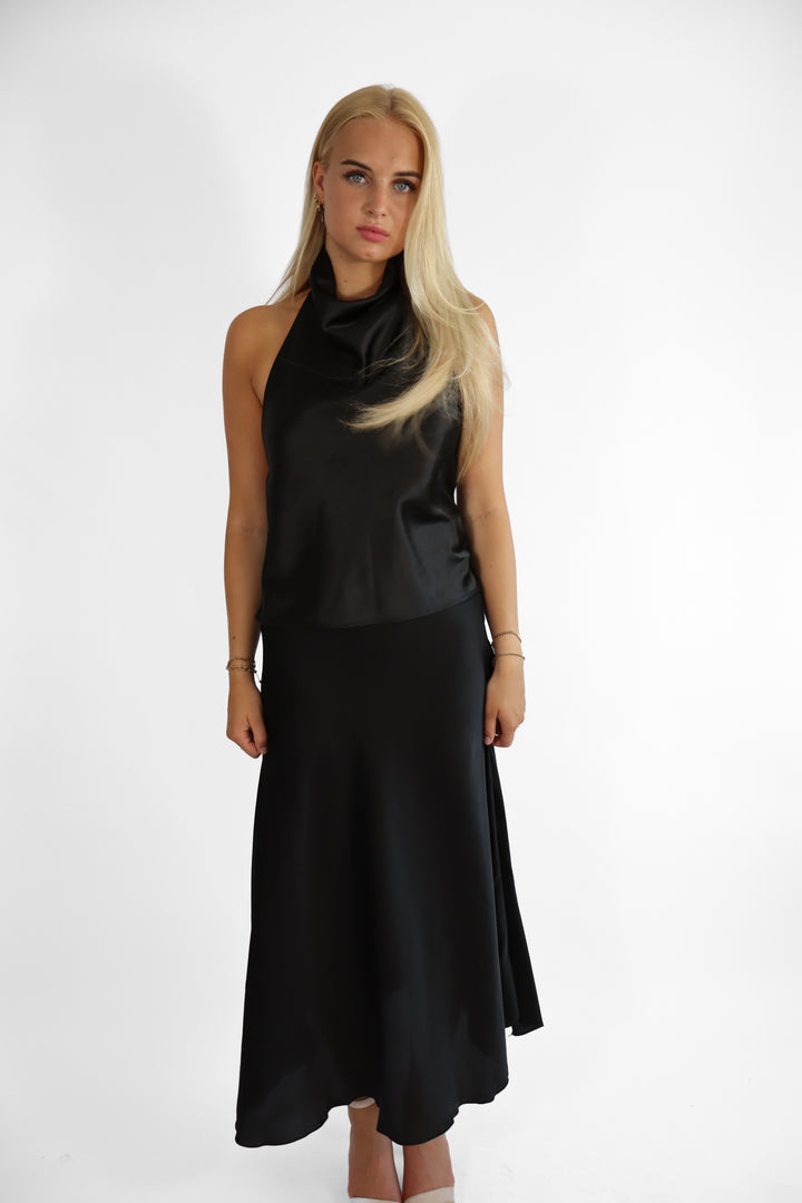 Romance Satin Skirt - Stretch