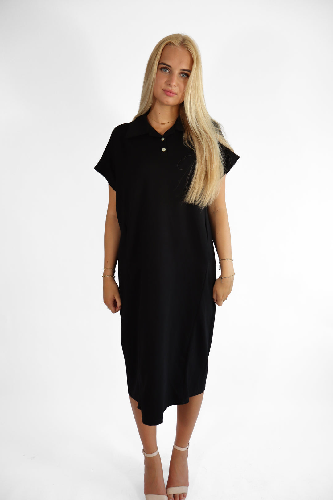Oversized Long Dress - Stretch