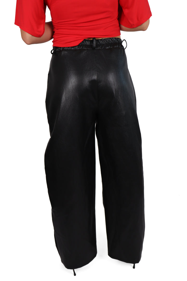 The Blake Leather Pants - Stretch