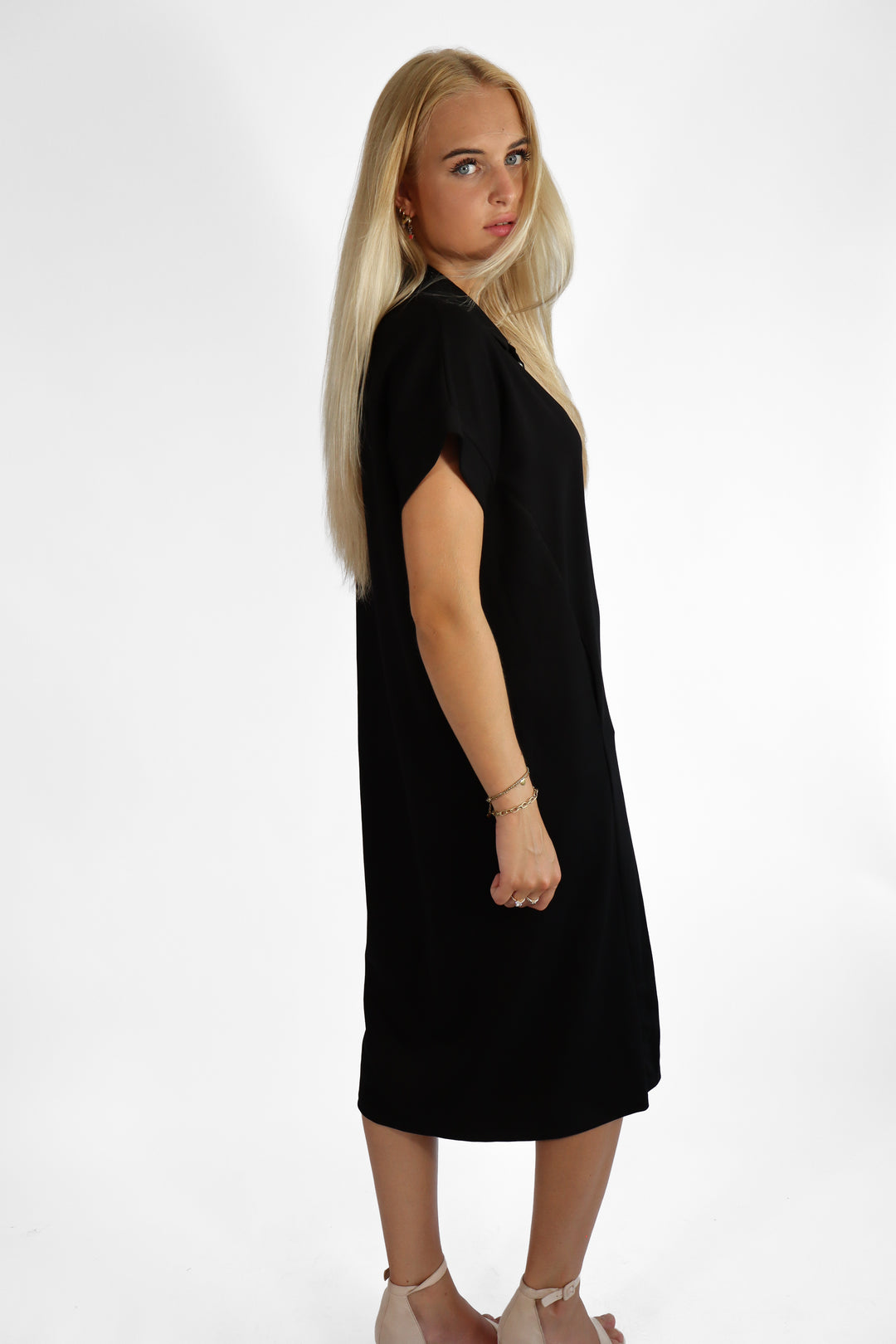 Oversized Long Dress - Stretch