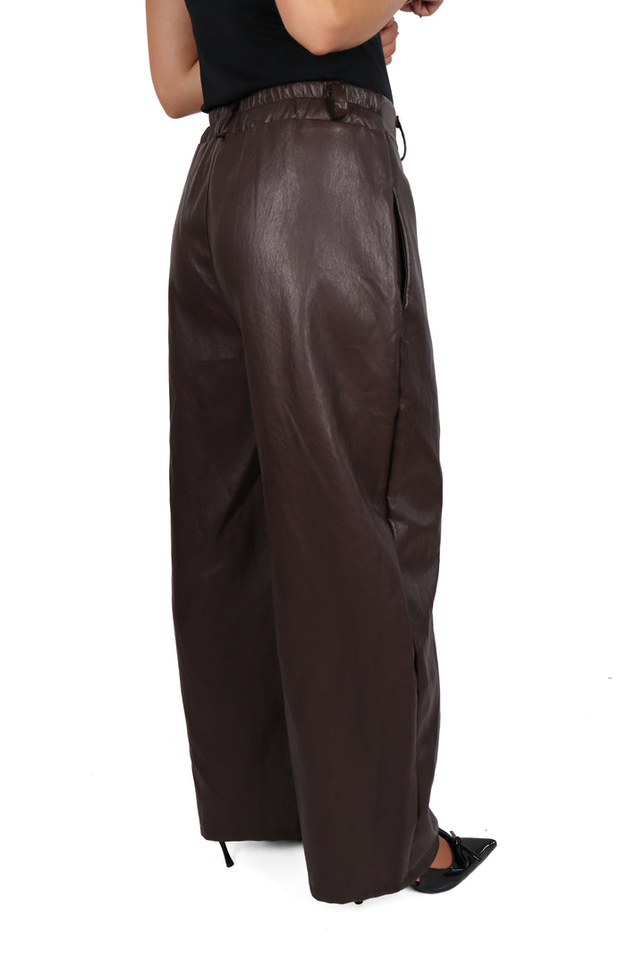 The Blake Leather Pants - Stretch