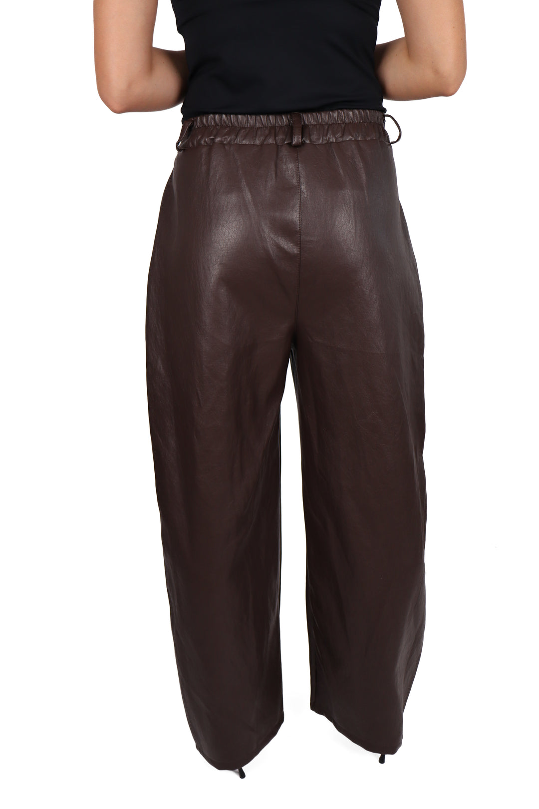 The Blake Leather Pants - Stretch