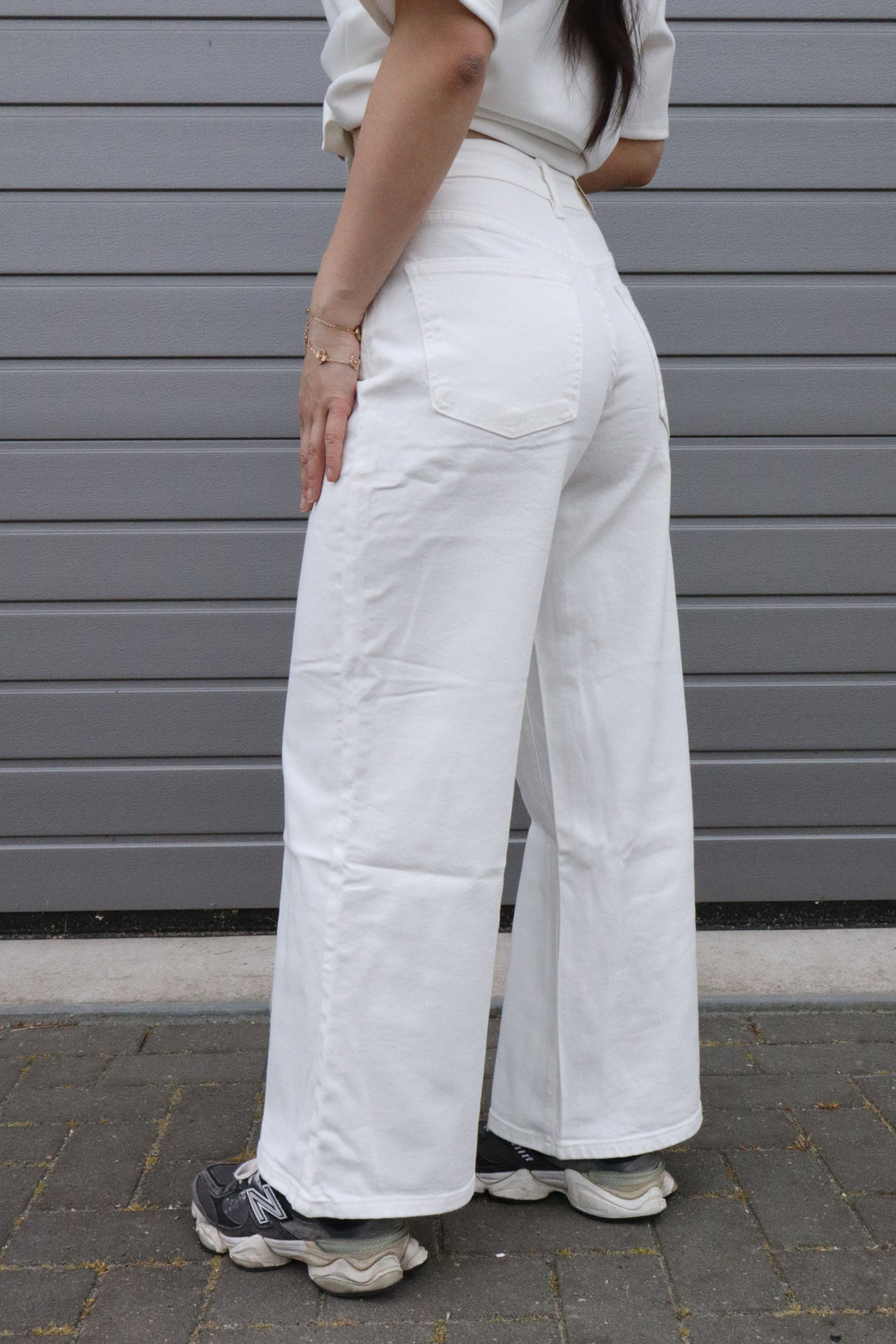 Haily Petite Wide Leg Jeans - Stretch