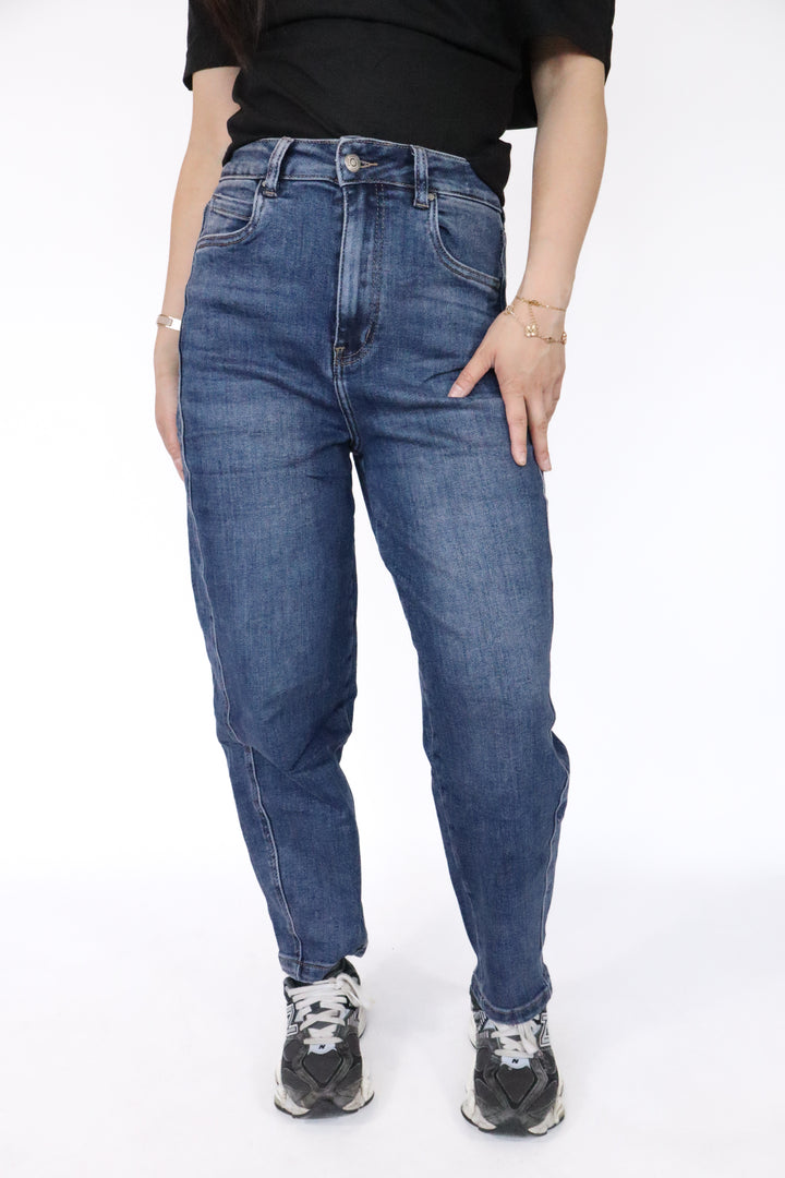 Avery Petite Balloon Jeans - Stretch