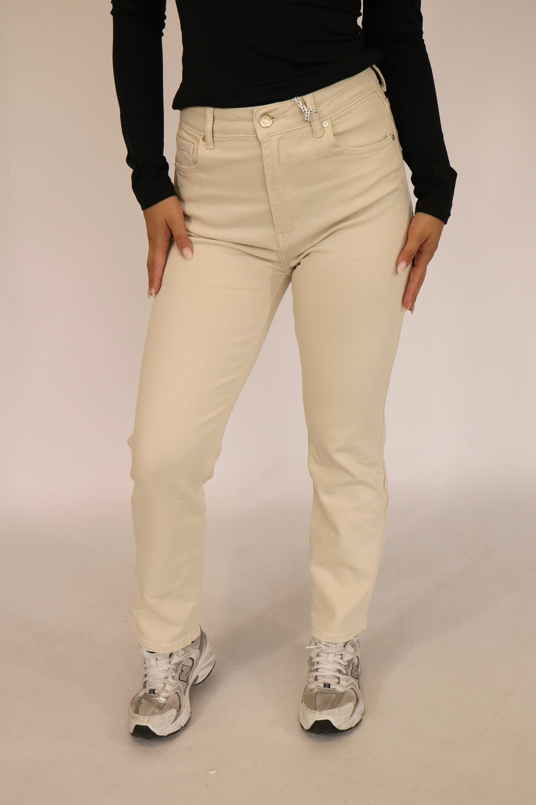 Blue Straight Leg Petite Jeans - Stretch