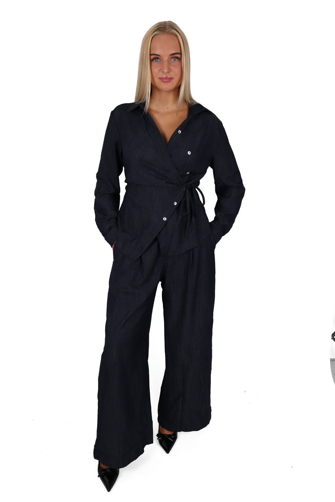 The Navy Muse Set - Stretch
