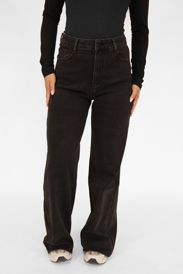 Bobbi Wide Leg Jeans - Stretch