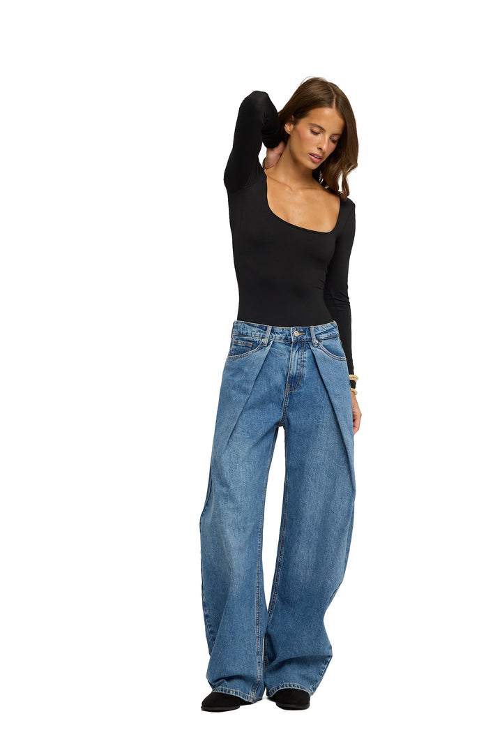 Jade Balloon Leg Jeans - Non Stretch