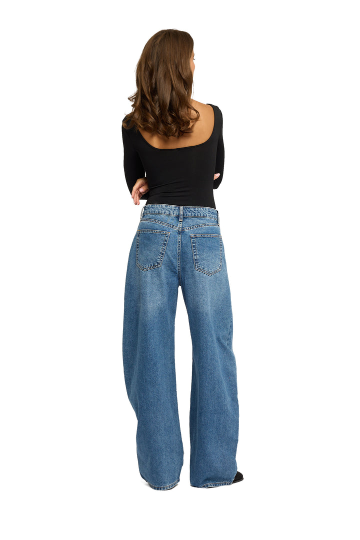 Jade Balloon Leg Jeans - Non Stretch