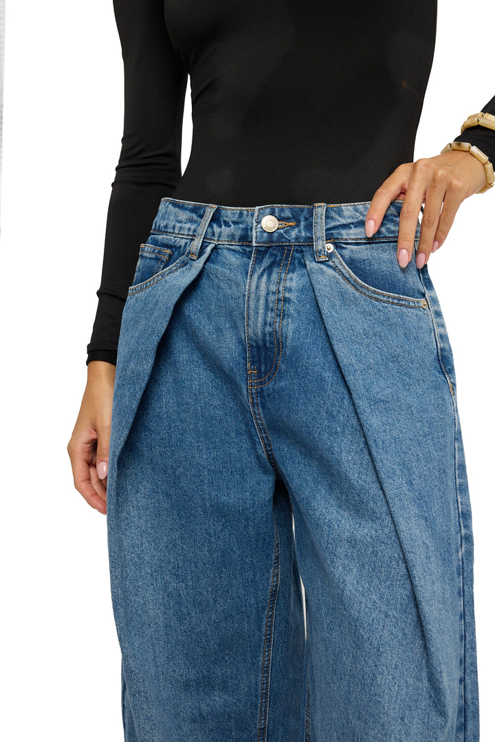 Jade Balloon Leg Jeans - Non Stretch