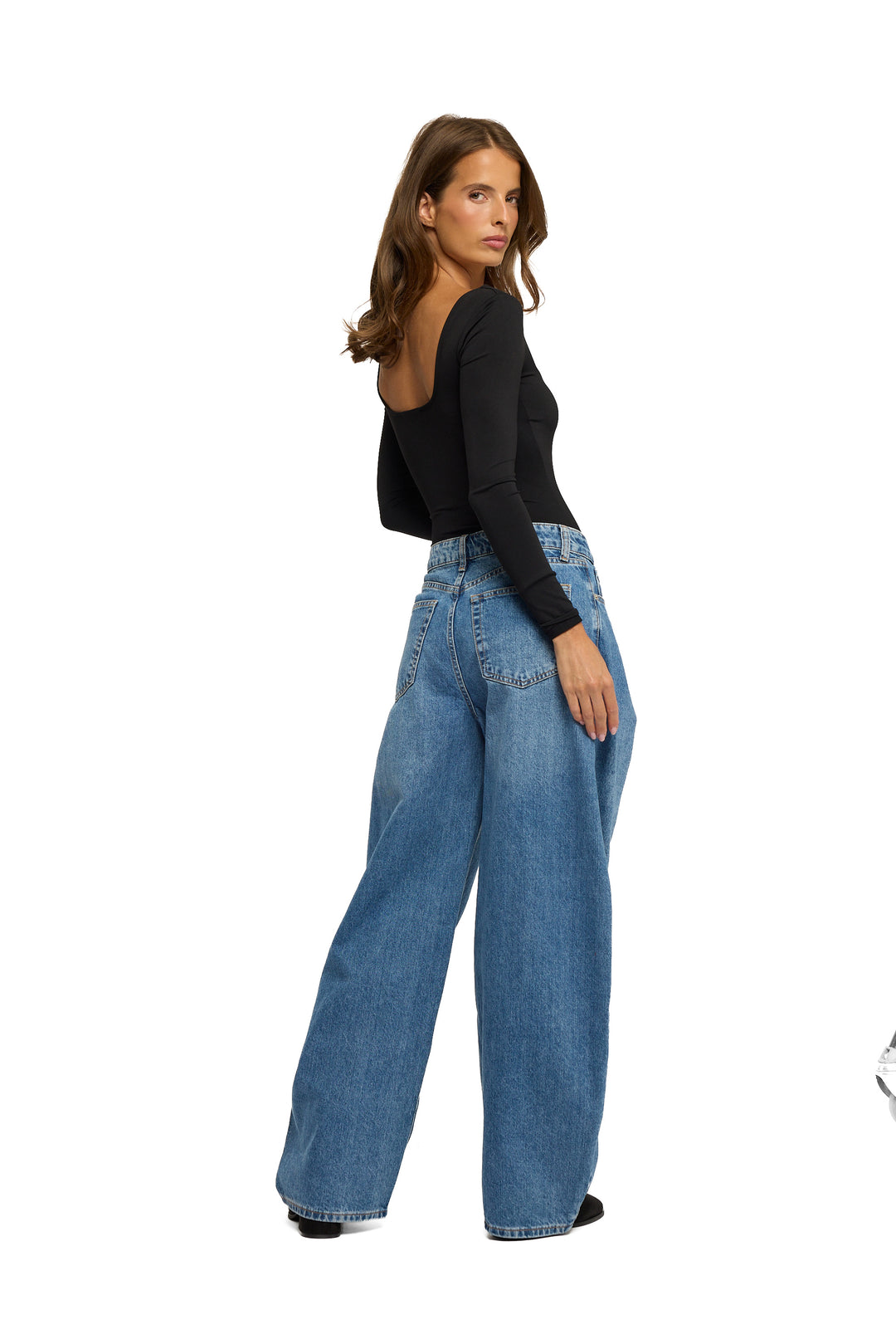 Jade Balloon Leg Jeans - Non Stretch