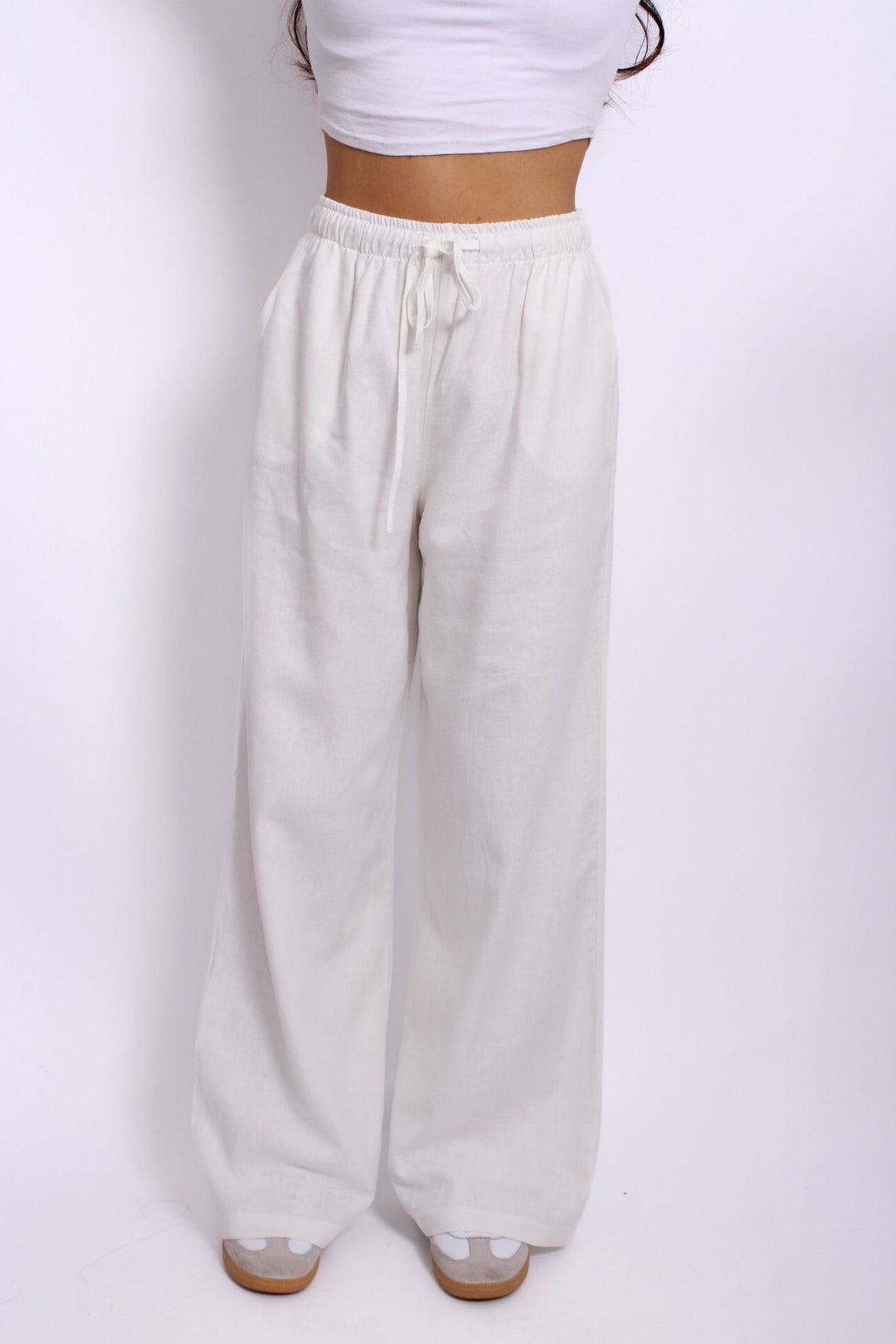 Dubbelgevoerde "TALL" Linnen Trouser - Stretch (PRE-ORDER)