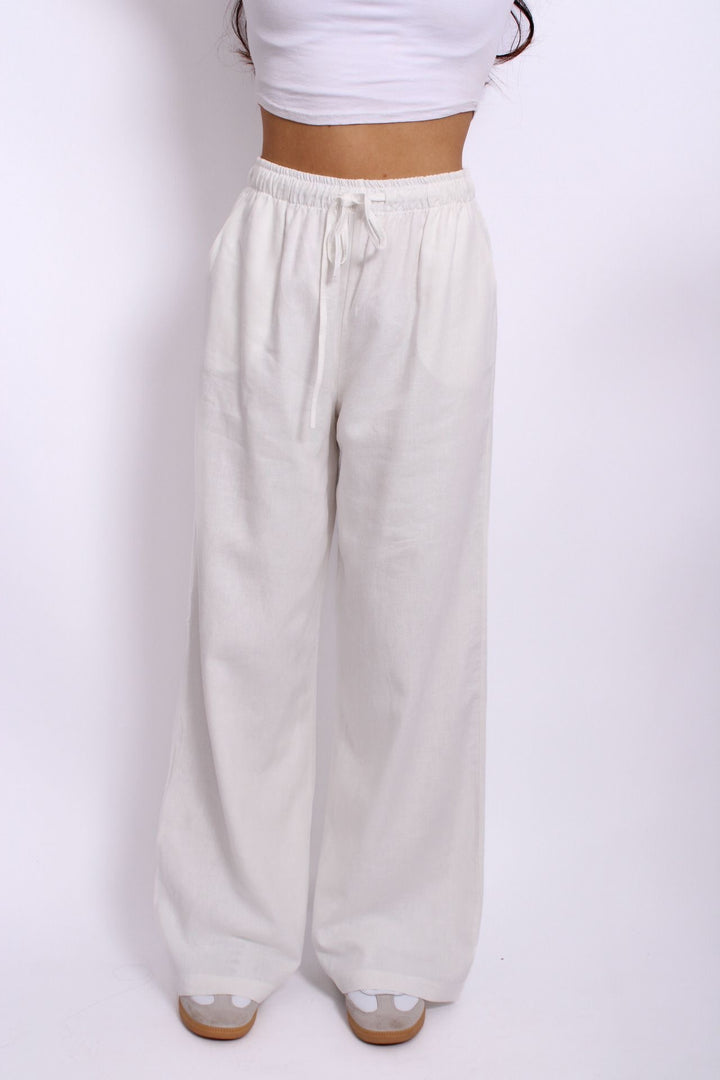 Dubbelgevoerde "TALL" Linnen Trouser - Stretch (PRE-ORDER)