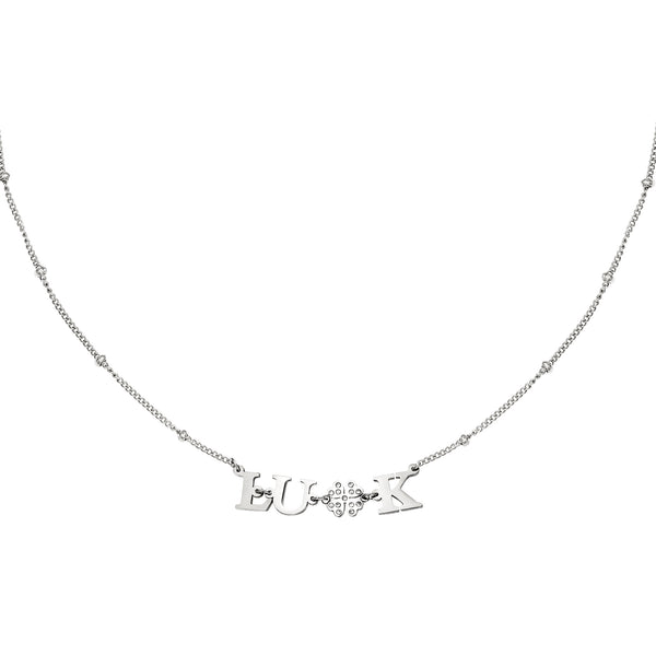 Good Luck Necklace - Silver