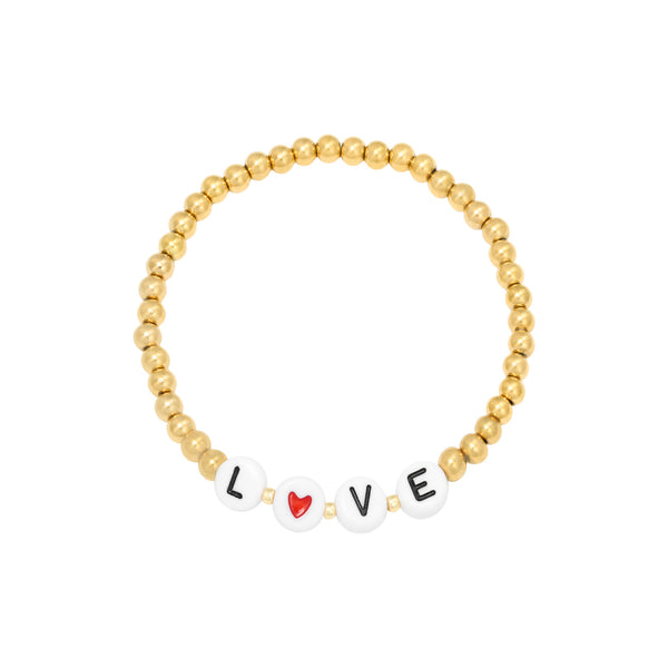 Chance At Love Bracelet - Gold